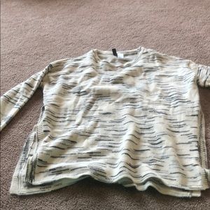 Split side sweater new condition